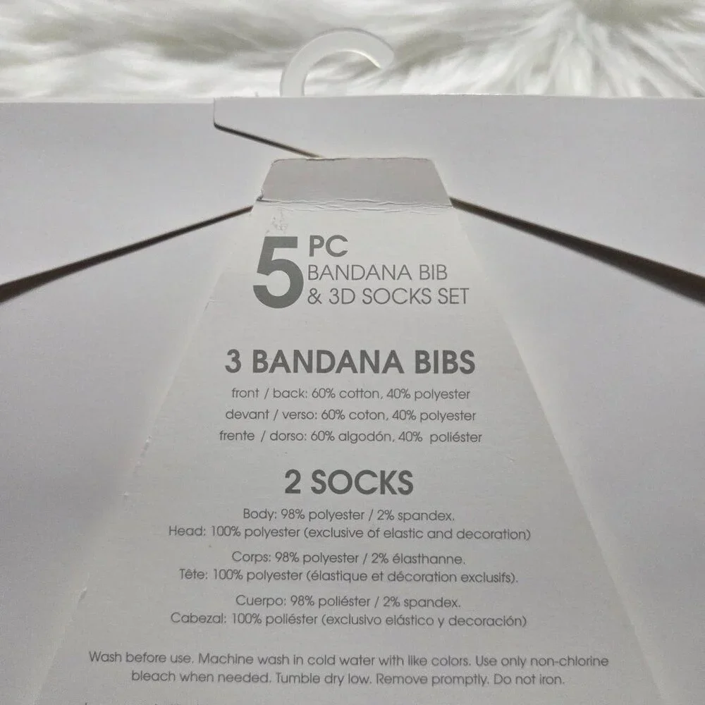 Baby Elements 3D Dino Sock Set